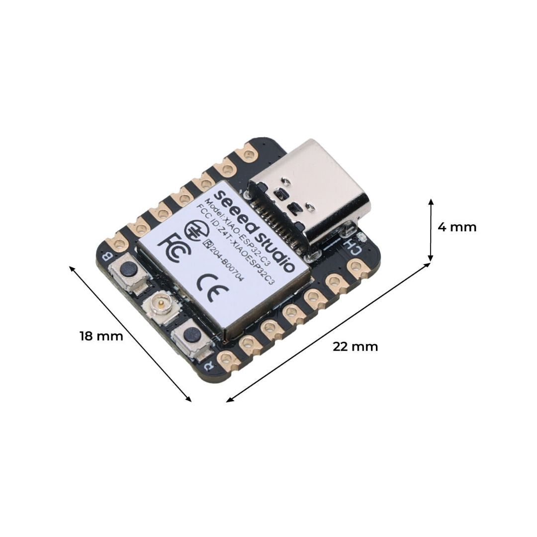 Seeed Studio XIAO ESP32-C3 – Compact 32-bit RISC-V Wi-Fi & BLE IoT Board