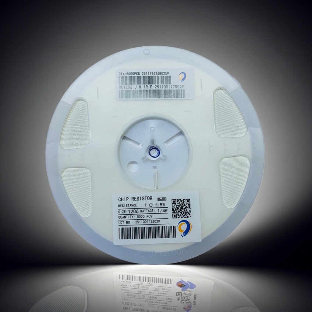 1 Ohm 1/4W SMD Resistor 1206 Package | High-Stability Surface Mount Resistor