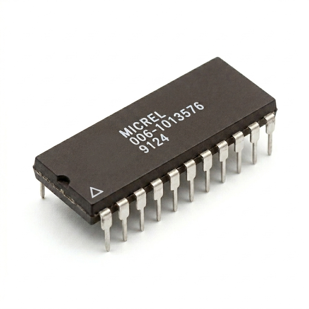 Micrel 006-1013576 DIP IC - Original 28-Pin Semiconductor (Date Code 9124)