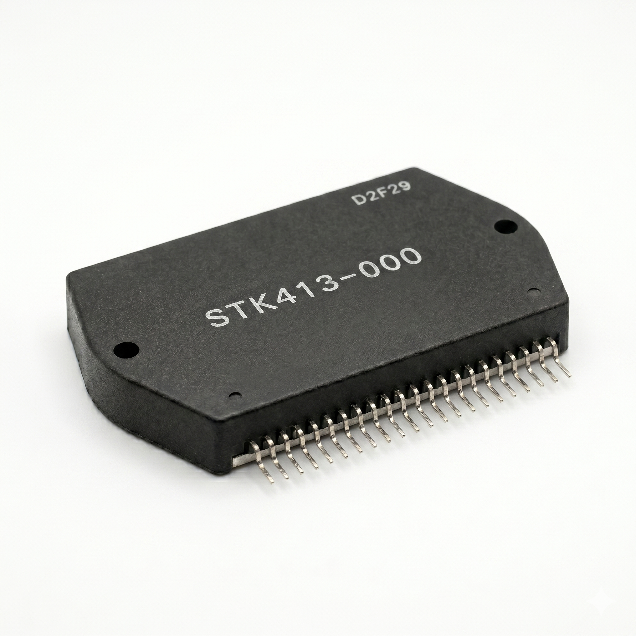 STK413-000 Power Hybrid IC 22-pin DIP package on a professional white background.