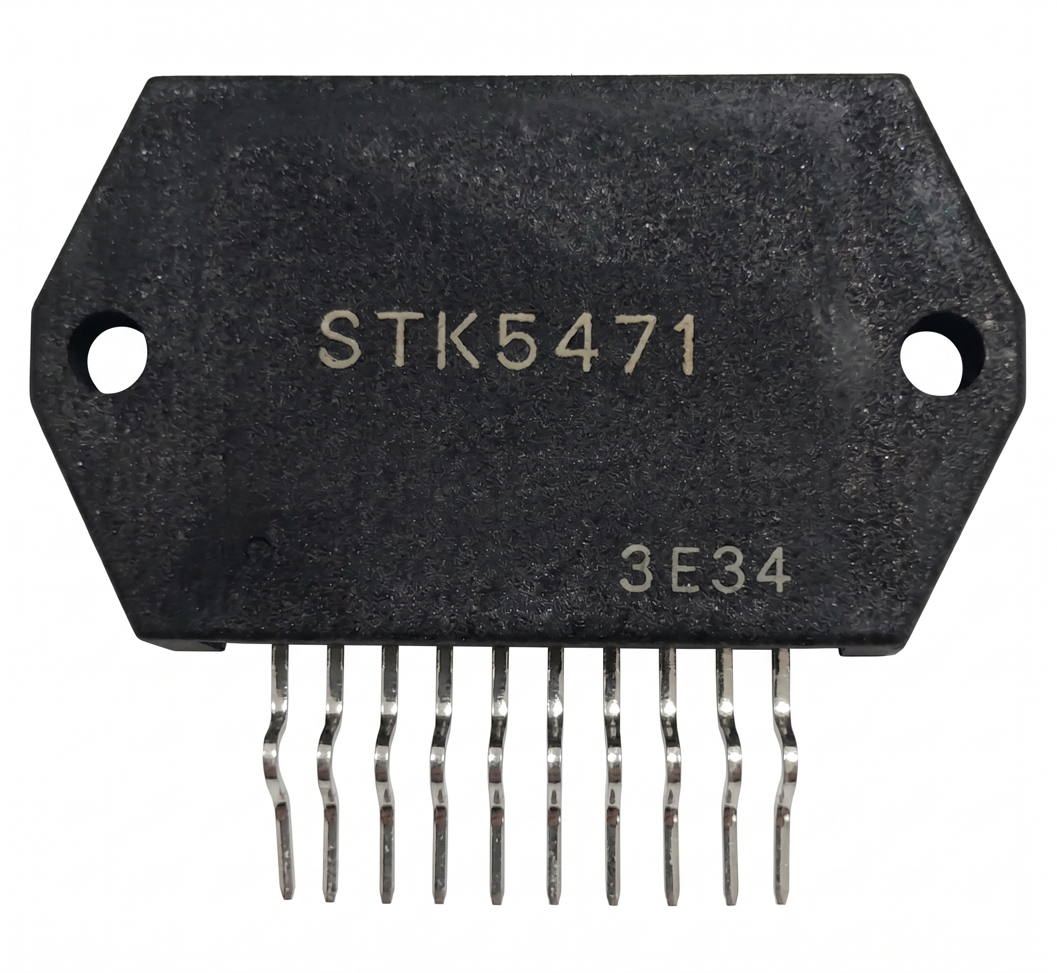 STK5471 Power Hybrid IC 10-Pin module top view with clear product marking